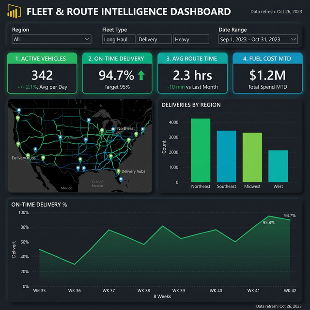 Fleet Intelligence Dashboard